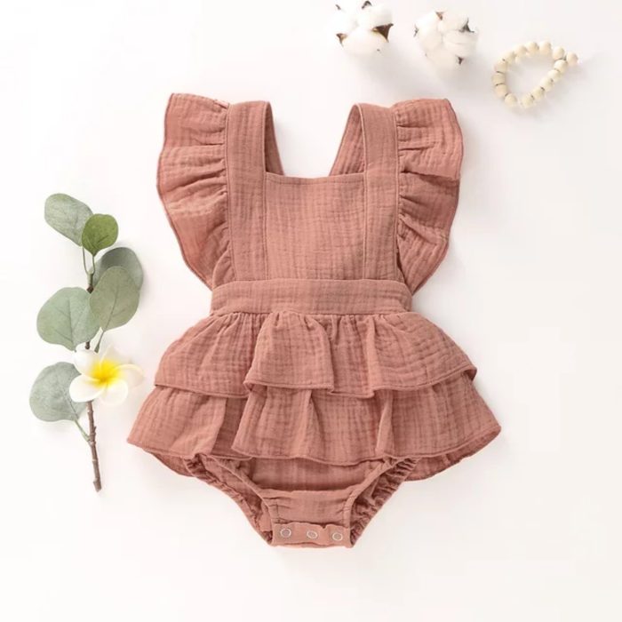 Cute Summer Romper in 4 Colours 2824 - Image 5