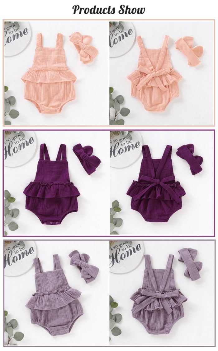 Cute Summer Baby Romper 2825 - Image 3
