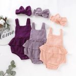 Cute Summer Baby Romper 2825