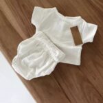 Summer Baby Set White/Blue 2675 - Image 3