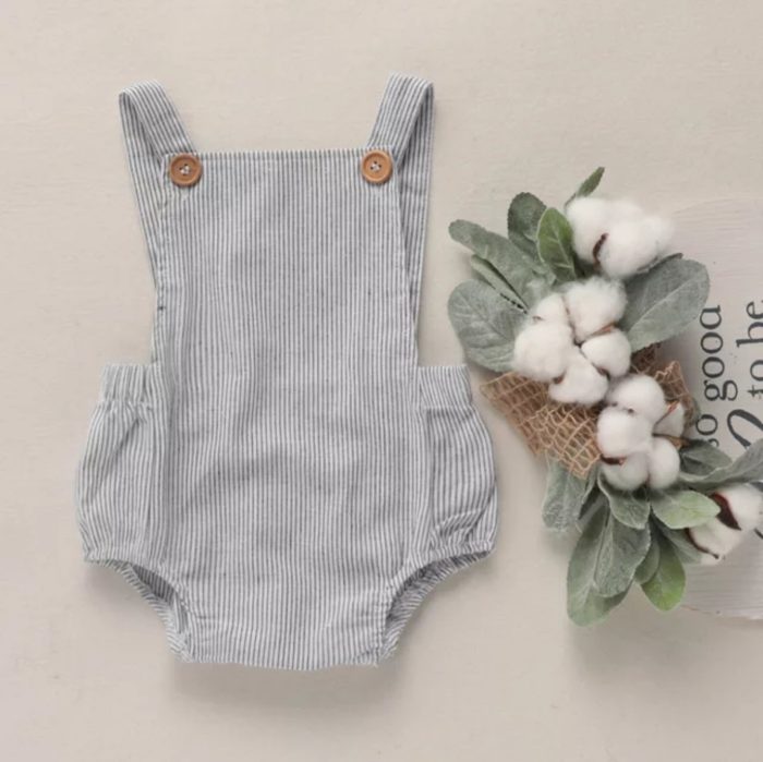 Baby Linen Romper 2820 - Image 13