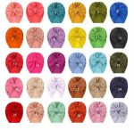 Βρεφικό τουρμπανάκι με φιόγκο 0-12μηνών 2207 - Image 2