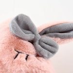 Baby Rabbit Fur Pink & White 1220 - Image 5