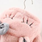 Baby Rabbit Fur Pink & White 1220 - Image 4