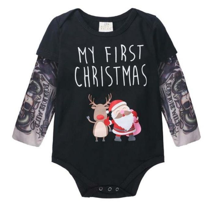 Baby Tattoo Romper 2836 - Image 2
