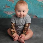 Baby Tattoo Romper 2836