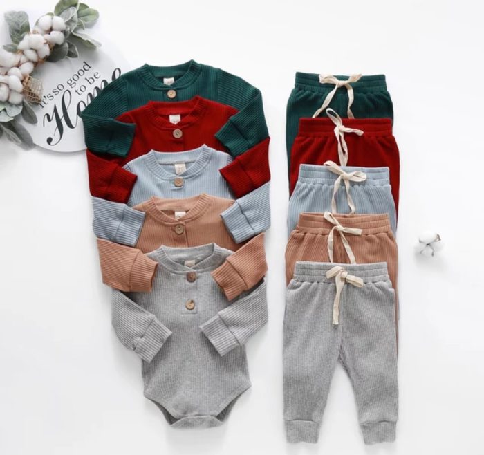 Baby One Color Set Rib 2737 - Image 5