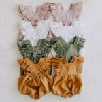 Baby Linen Girly Romper 2838 - Image 9