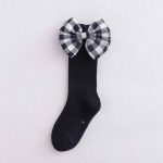 Κάλτσες με μεγάλο καρό φιόγκο 8408 - Image 5