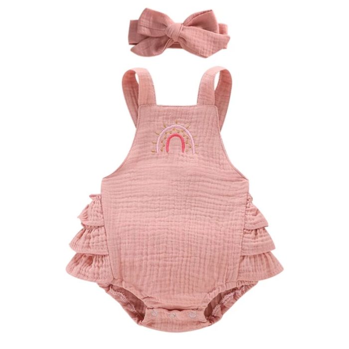 Cute Rainbow Romper 2844 - Image 2