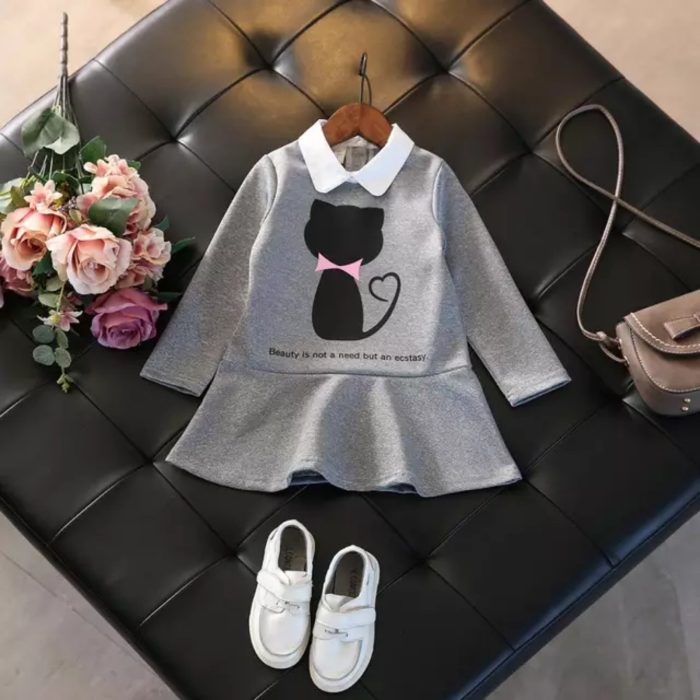 Kitty Grey Dress 2745 - Image 2