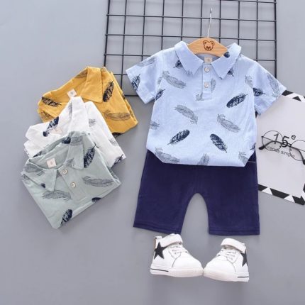 Baby Boys Set Feather 2764