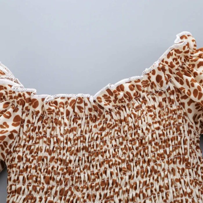 Floral Set Brown 2876 - Image 3