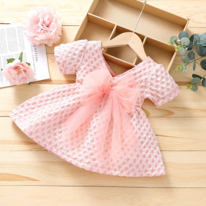 Baby Pink Dress 2895 - Image 3