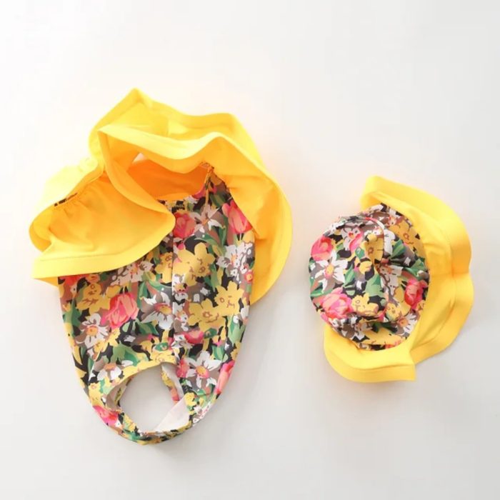 Yellow Floral 4146 - Image 4