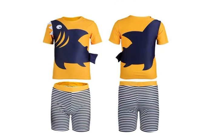 Shark Set Yellow Blue 4150 - Image 3