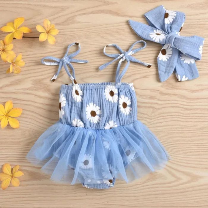 Baby Daisies Romper 2897 - Image 5