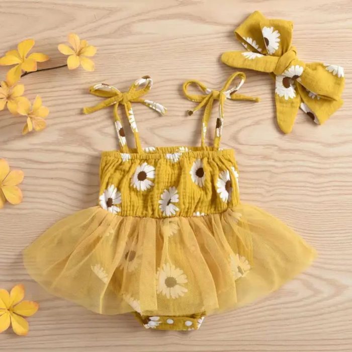 Baby Daisies Romper 2897 - Image 6