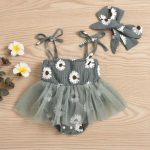 Baby Daisies Romper 2897 - Image 7
