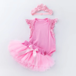 Pink Baby Set (Κοντομάνικο) 2639 - Image 5