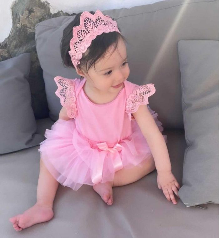 Pink Baby Set (Κοντομάνικο) 2639 - Image 3