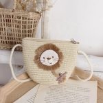 Lion Ψάθινο τσαντάκι 3929 - Image 4