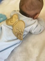 Angel βρεφικό βαμβακερό φορμάκι 2413 Γαλάζιο - Image 8