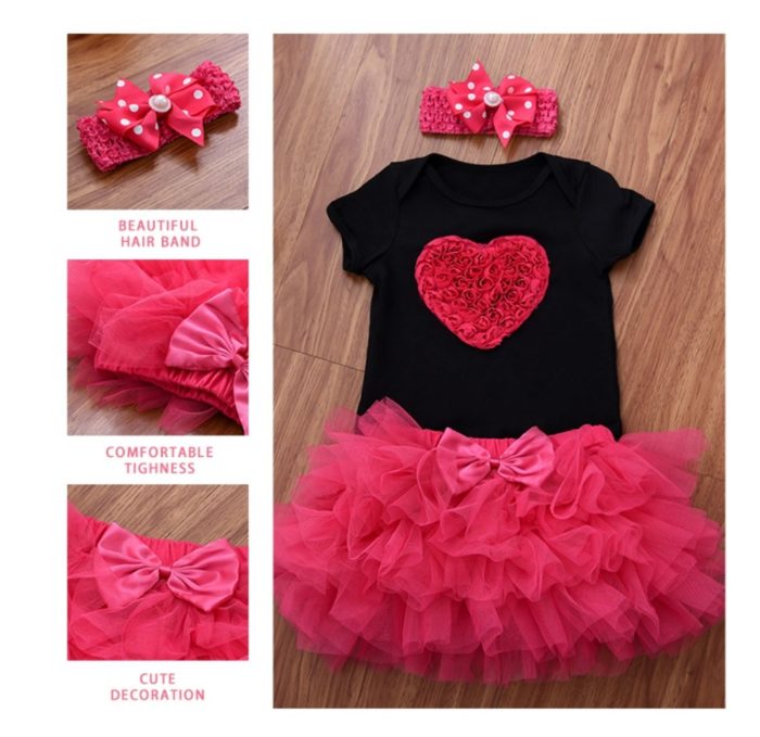 Party Set Fuchsia Heart 2792 - Image 2