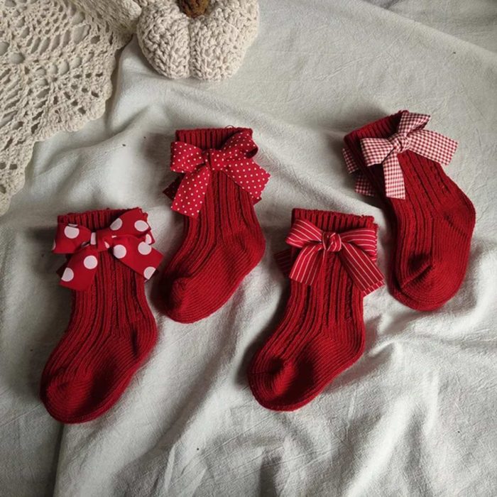 Baby Red Socks 8420 - Image 6