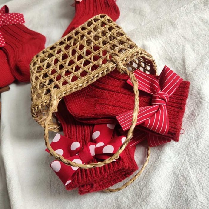 Baby Red Socks 8420 - Image 4