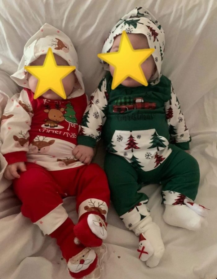 βρεφικό χριστουγεννιάτικο φορμάκι minielephant Χριστουγεννιάτικο Jumpsuit 1107 - Image 2