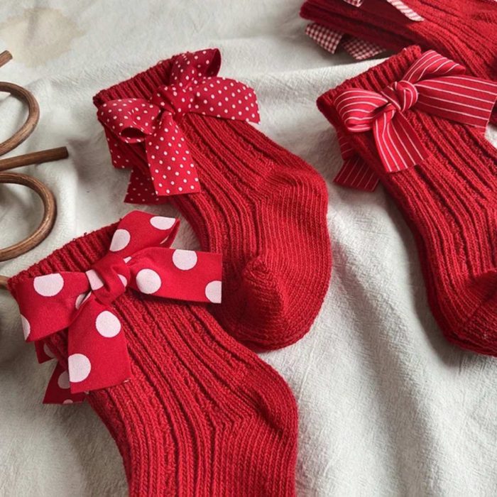Baby Red Socks 8420 - Image 5