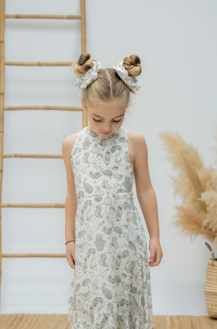 Dreamy Feather Dress 5802 - Image 3