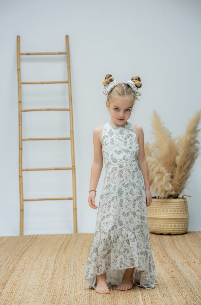 Dreamy Feather Dress 5802 - Image 5