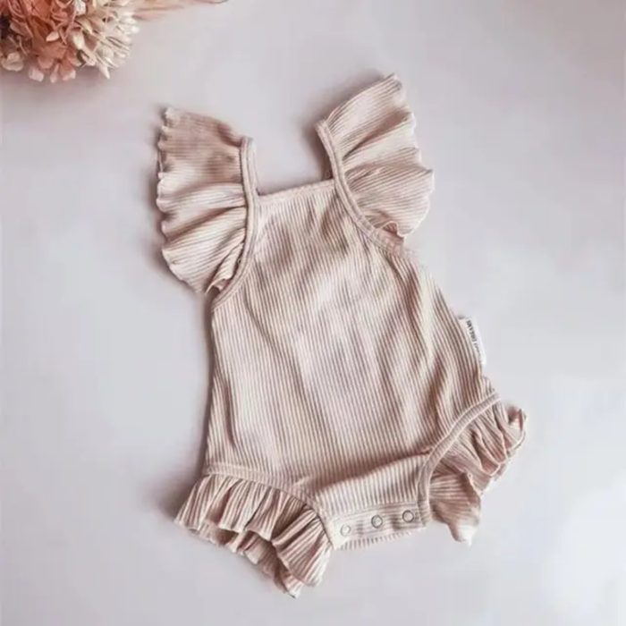 Baby Cute Ruffle Romper 2974 - Image 4