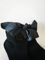 Girly Black Socks 8424 - Image 2