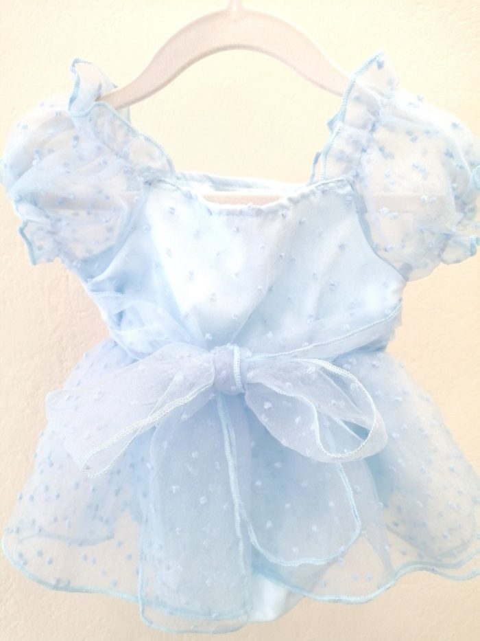 Baby Romper blue 2990 - Image 3