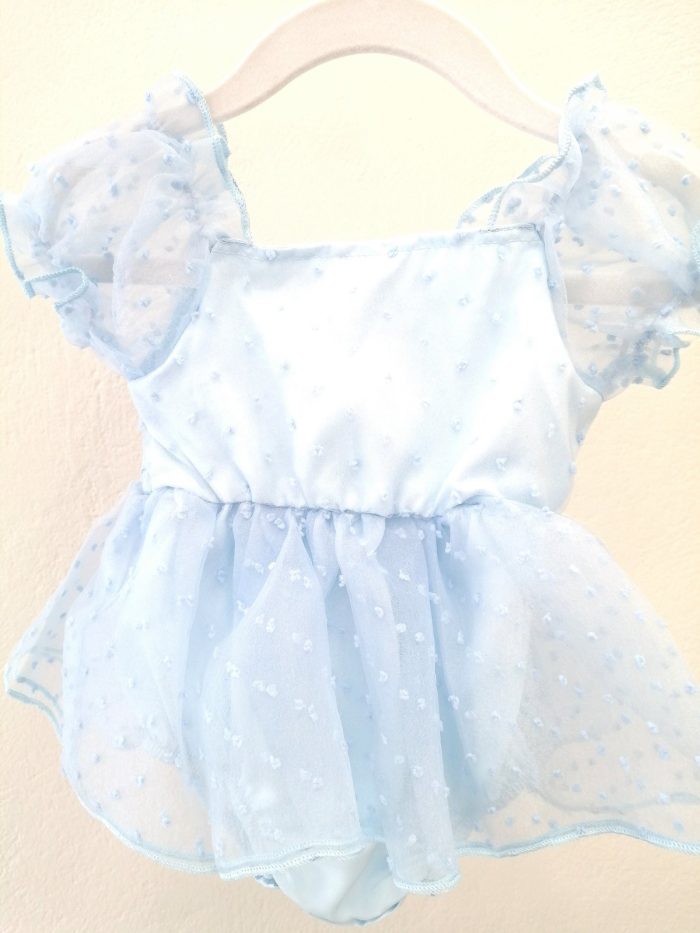 Baby Romper blue 2990 - Image 4
