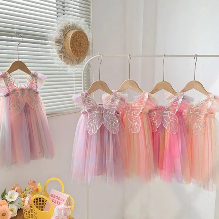 παιδικό φόρεμα Minielephant Muliti Color 5 Fairy Dress 2894 - Image 2