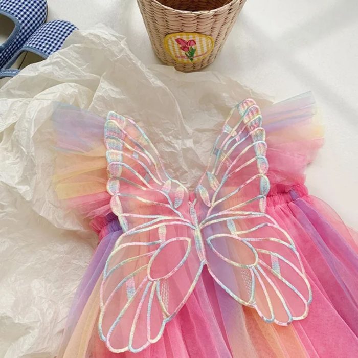 Muliti Color 3 Fairy Dress 2896 - Image 7