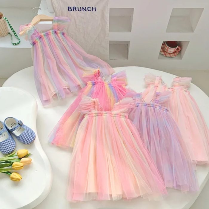 φόρεμα παιδικό minielephant Muliti Color 5 Fairy Dress 2894 - Image 5