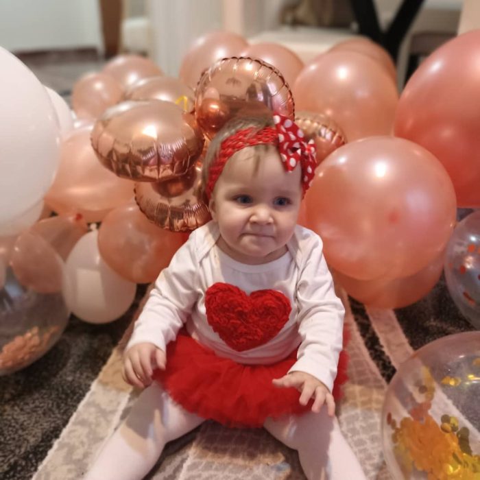 Party Set Red Heart (Μακρυμάνικο) 2622 - Image 3