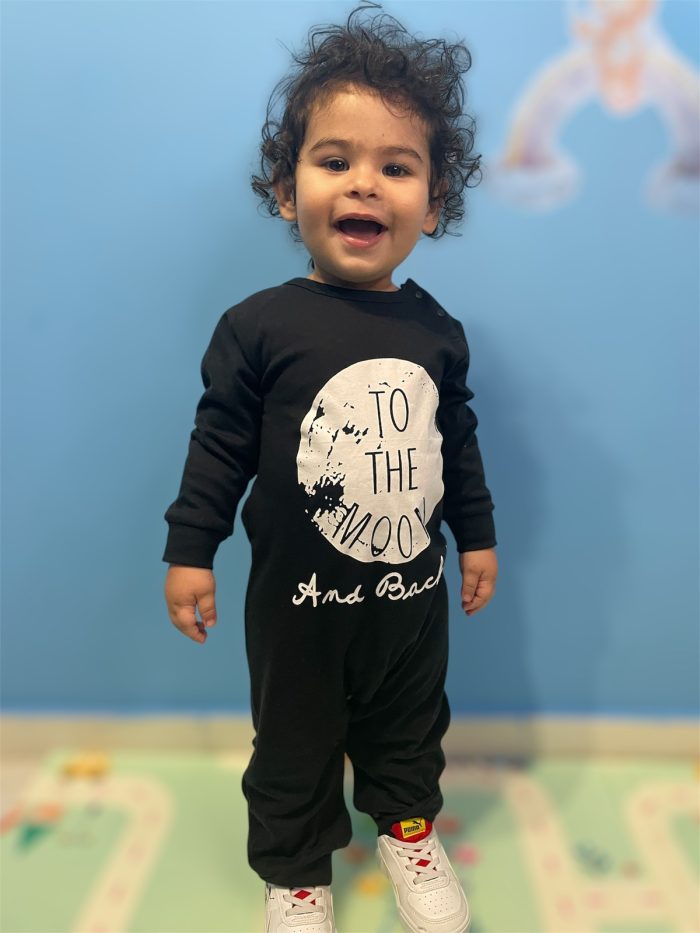 Kid Jumpsuit Φορμάκι To the Moon & No Sleep 2428 - Image 2