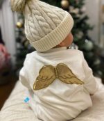 Angel βρεφικό βελούδινο φορμάκι 2414 - Image 3