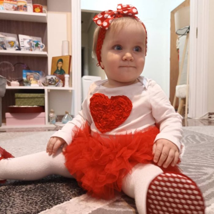 Party Set Red Heart (Μακρυμάνικο) 2622 - Image 2