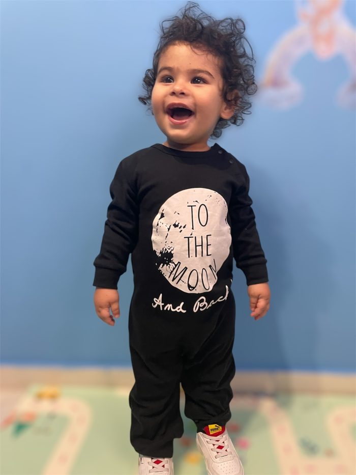 Kid Jumpsuit Φορμάκι To the Moon & No Sleep 2428 - Image 1