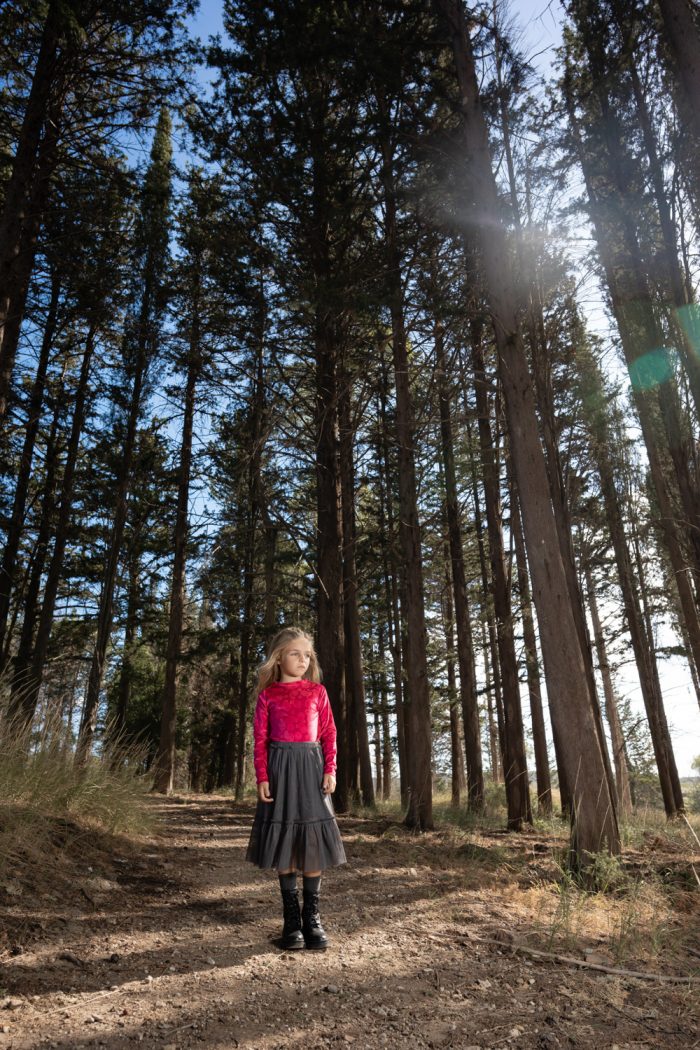 Tulle Skirt Grey 5817 - Image 4