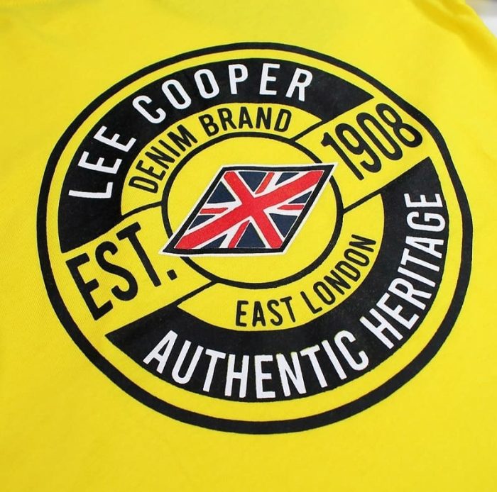 lee cooper yellow Μπλούζα minielephant Lee Cooper Μπλούζα Circle Yellow 3953 - Image 2