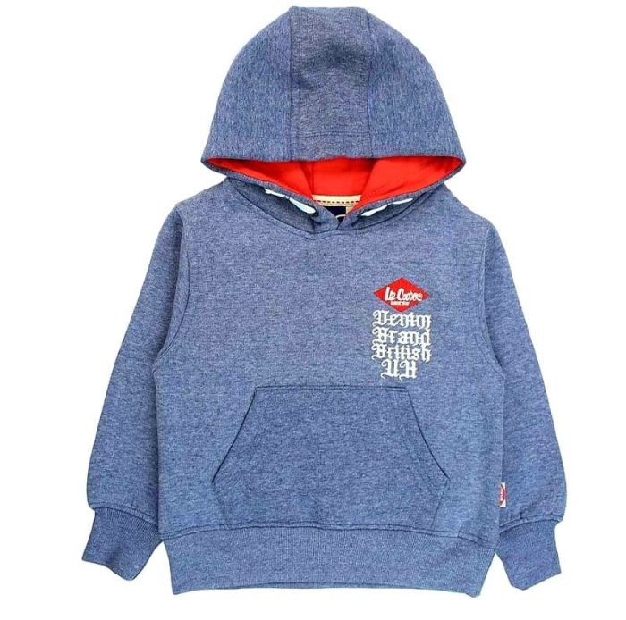 Lee Cooper Φούτερ Letters Light Blue 3931 - Image 3