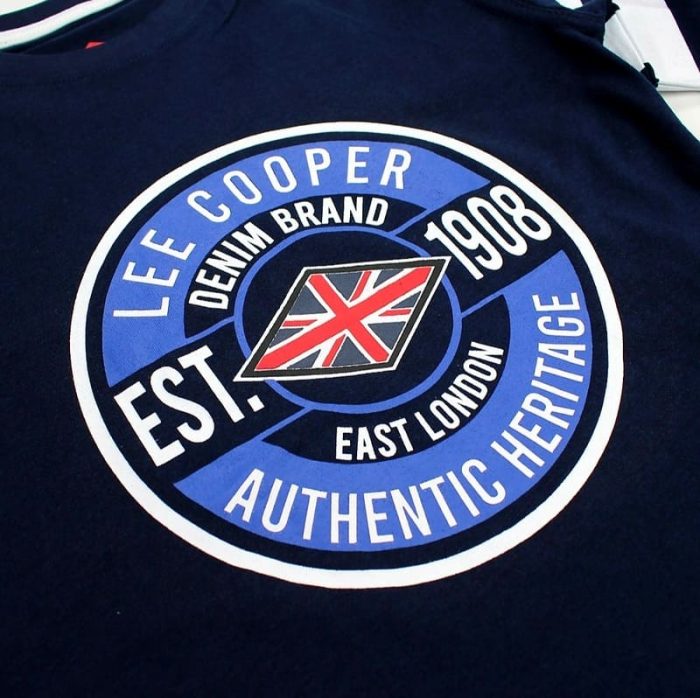 lee cooper μπλούζα μπλε παιδική minielephant Lee Cooper Μπλούζα Circle Blue 3951 - Image 2